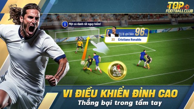 Game bóng đá chiến thuật đối kháng, lập đội bóng, trở thành nhà vô địch