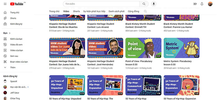  TOP kênh Youtube học tiếng Anh cho học sinh tiểu học 