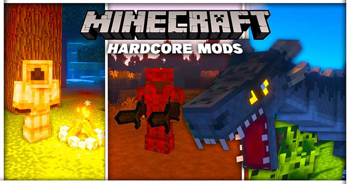  TOP mod Minecraft hardcore tăng độ khó của trò chơi 