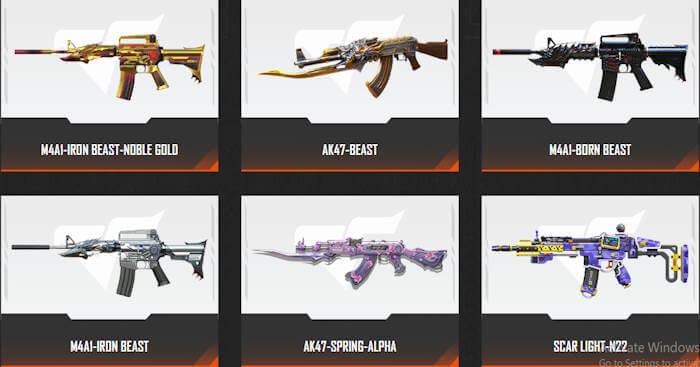  Top những khẩu súng đáng sở hữu trong Crossfire Legends 
