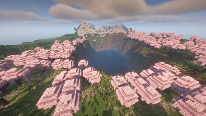  TOP seed Cherry Grove tốt nhất trong Minecraft 1.21 