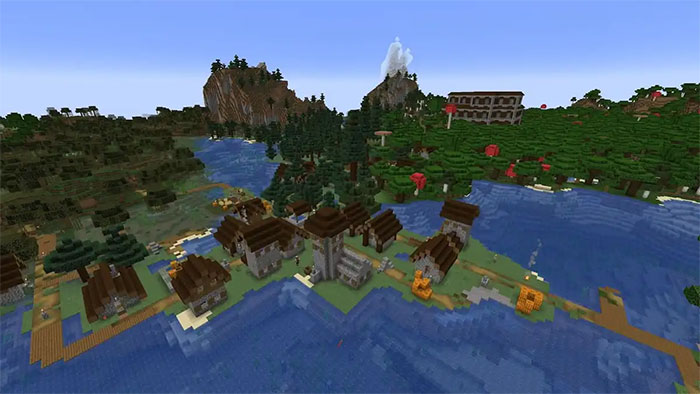  TOP seed có nhiều ngôi làng trong Minecraft 1.21 
