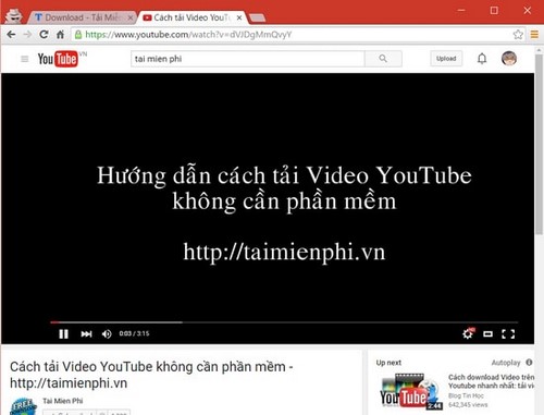 phat lai video tren youtube