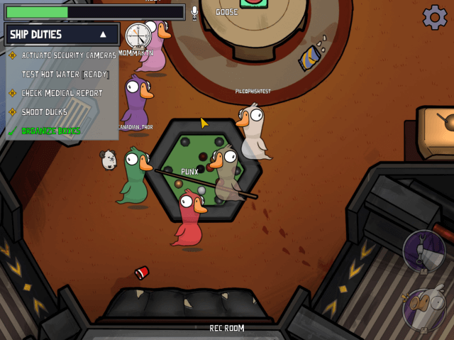 Goose Goose Duck có vô số vai trò với nhiệm vụ khác nhau để chiến thắng