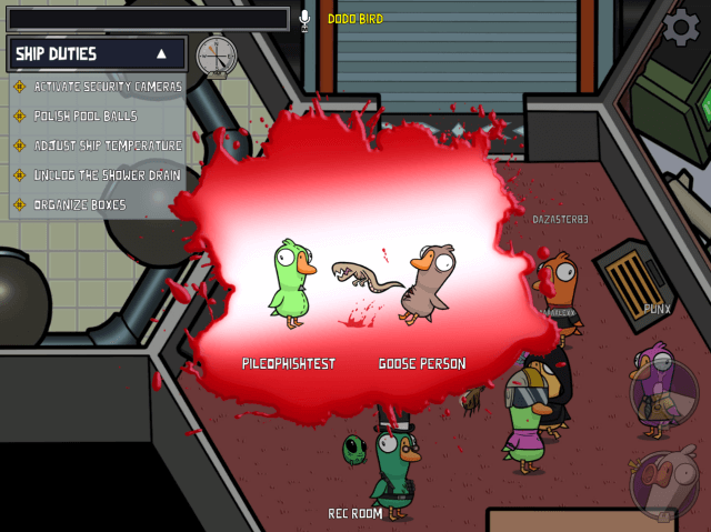 Mỗi vai trò Vịt hoặc Ngỗng đặc biệt sẽ có nhiệm vụ khác nhau