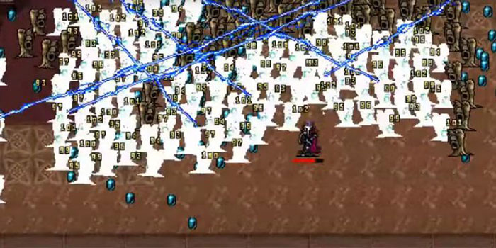 Game rougelike sinh tồn đánh quái với đồ họa pixel - Vampire Survivors