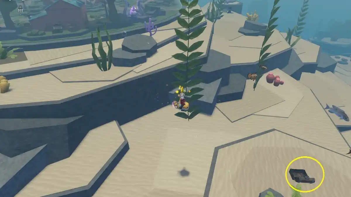 Vị trí rương kho báu 6