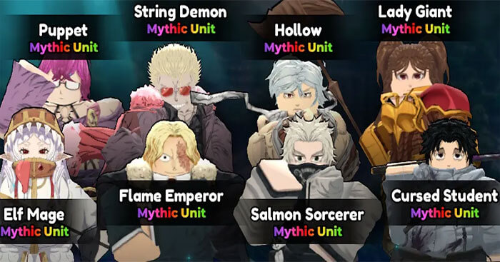 Tất cả unit trong Anime Expeditions