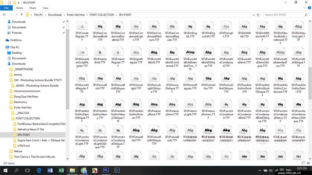 Font chữ Việt hóa