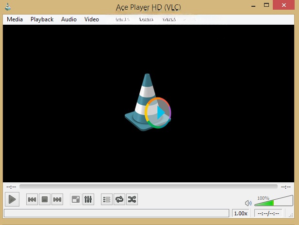 Giao diện chính của Ace Player HD Giao diện chính của Ace Player HD