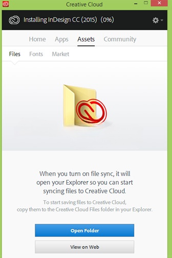 Đồng bộ tập tin với Adobe Creative Cloud