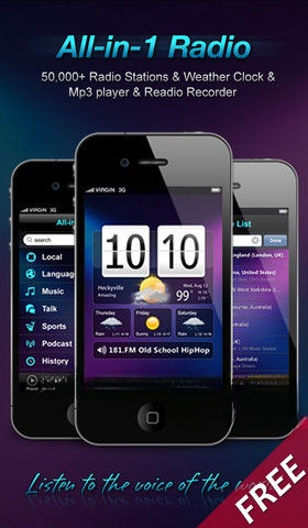 All-in-1 Radio Free for iOS