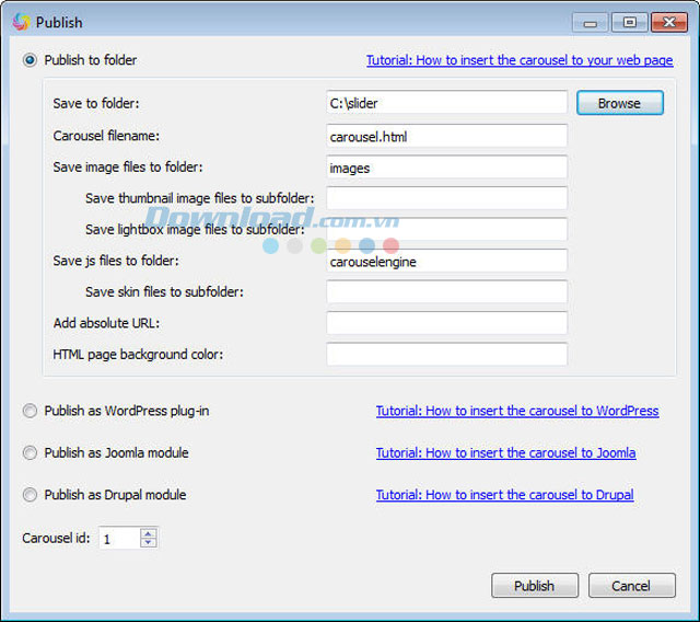 Tải Amazing Carousel miễn phí Amazing Carousel