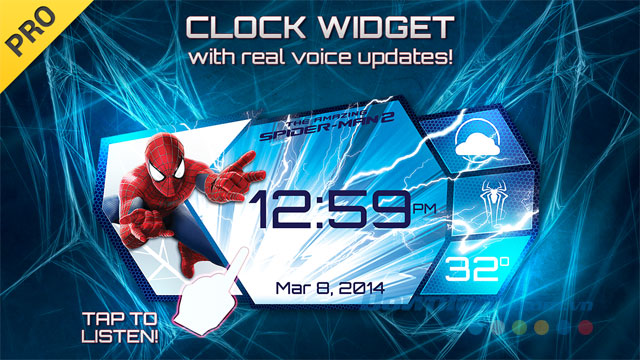 Thêm widget, đồng hồ, theme mới