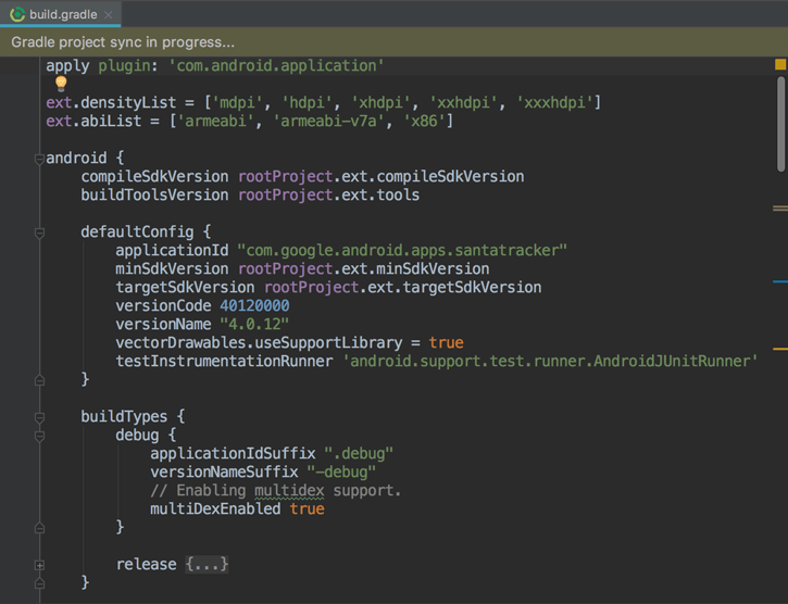 Android Studio phân tích file APK