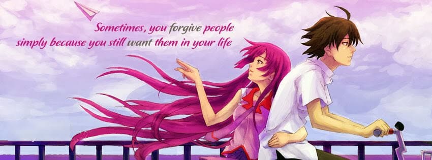 Bộ ảnh bìa Facebook đẹp phong cách anime