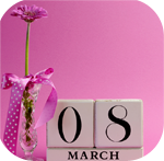  Ảnh bìa Facebook 8/3 đẹp  icon