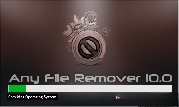 Giao diện Any File Remover khi khởi động