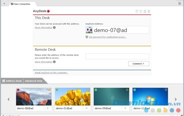Truy cập các loại máy tính và thiết bị từ xa ngay trên điện thoại của bạn với AnyDesk