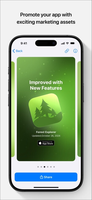 Thúc đẩy ứng dụng bằng các sản phẩm marketing