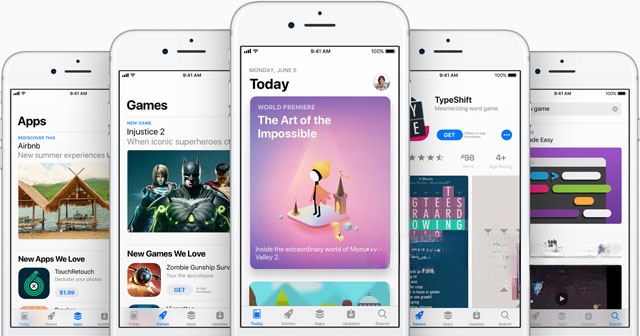 Giao diện App Store mới