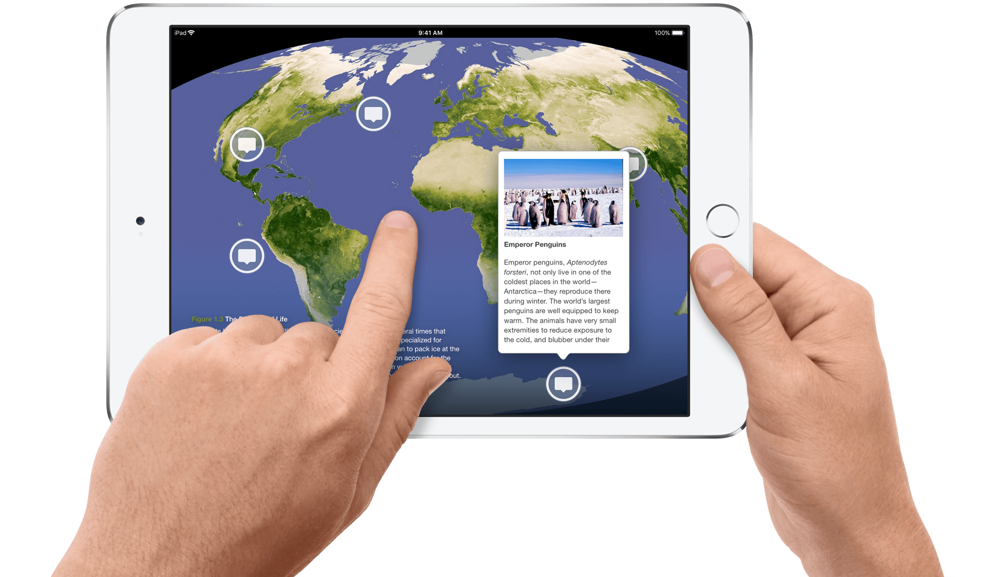 iBooks hỗ trợ sách multi-touch