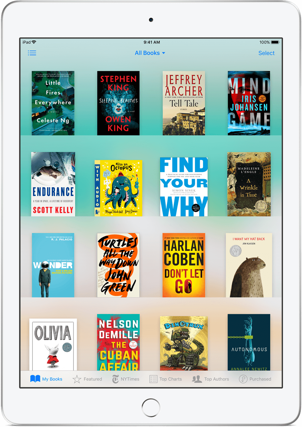ibooks cập nhật nội dung tự động