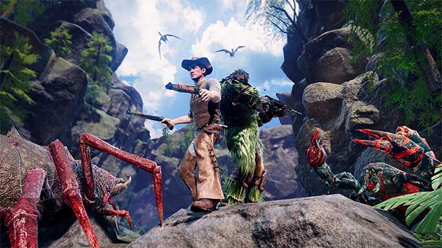 Phiêu lưu 1 mình hoặc sát cánh cùng đồng đội trong game ARK Park