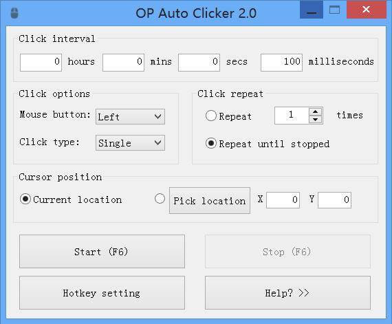 Auto Clicker sẽ giúp bạn thực hiện các thao tác click tại bất kỳ vị trí nào trên màn hình