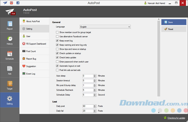 Tải phần mềm đăng bài tự động Autopost Autopost