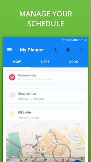 Quản lý lịch trình của bạn