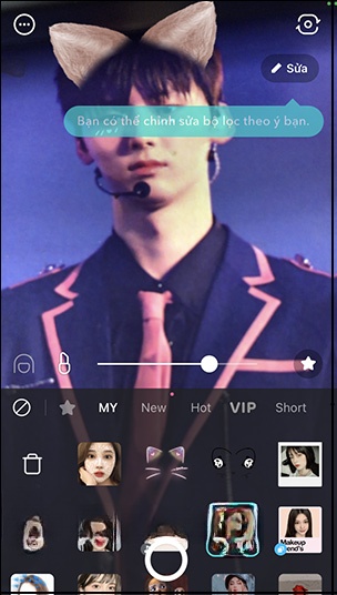 Chụp ảnh với nhiều hiệu ứng tuyệt đẹp của B612 trên Android