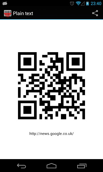 Barcode Scanner for Android là app quét mã vạch bằng điện thoại