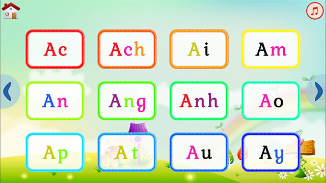 Bé học chữ cho iOS