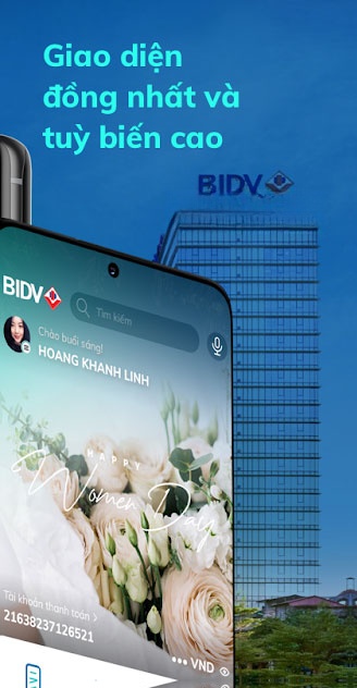 Các tiện ích trong BIDV Smart Banking