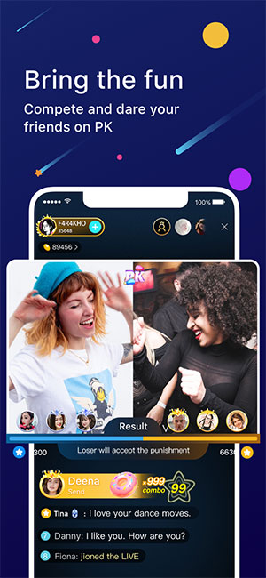 Tương tác thật vui trên BIGO LIVE