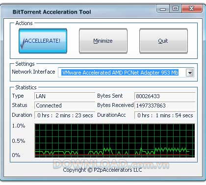 BitTorrent Acceleration Tool 