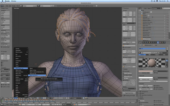 Blender là một công cụ tạo mô hình 3D