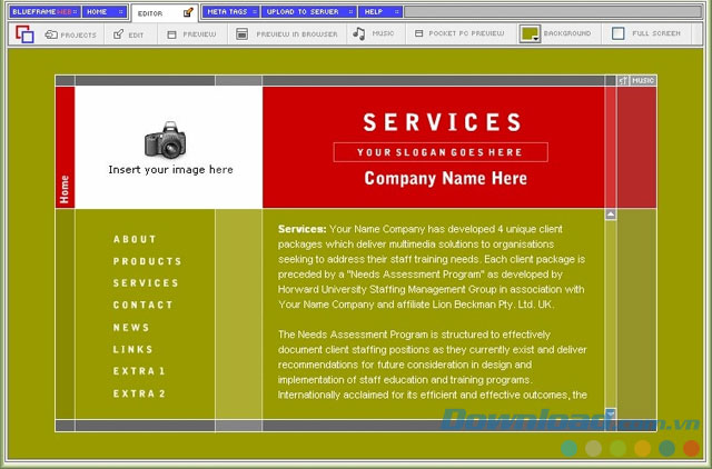 60 mẫu template flash trên Blueframe Web 60 mẫu template flash trên Blueframe Web