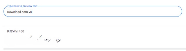Font chữ viết tay tiếng Việt do Google phát triển