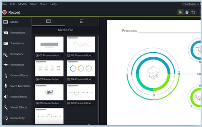 Camtasia mới nhất không chỉ "lột xác" về giao diện và còn mang đến nhiều tính năng mới mẻ