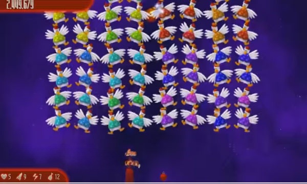 Giao diện game bắn gà cho Mac