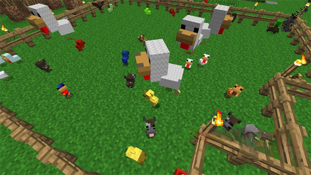 Mod các loại gà Chickens Mod
