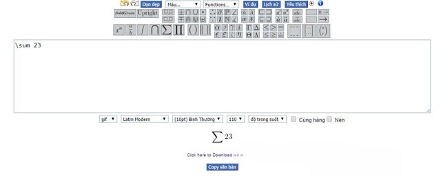 Giao diện Integrated Editor