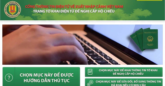 Cổng Thông Tin Điện Tử Về Xuất Nhập Cảnh Việt Nam