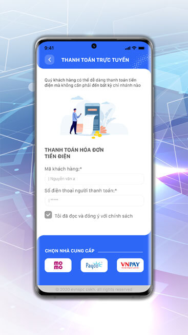 Thanh toán tiền điện