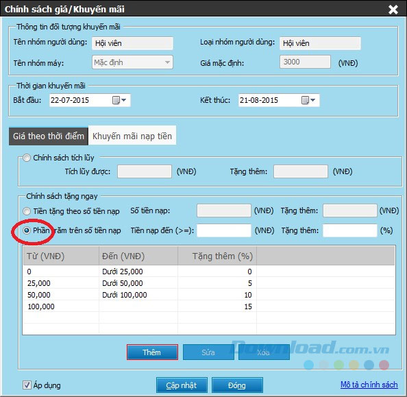 Chính sách giá Chính sách giá