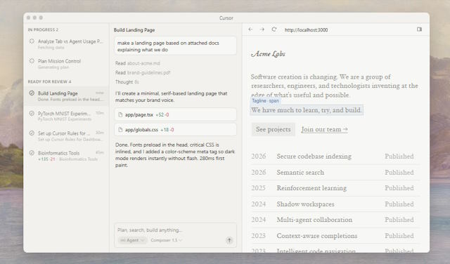 Cursor cho Mac là trình soạn thảo mã nguồn tích hợp AI