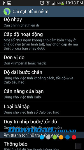 Cài đặt ứng dụng Đếm bước chân for Android