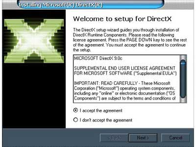 Lỗi cài đặt game vì DirectX đã cũ Lỗi cài đặt game vì DirectX đã cũ